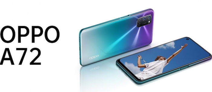 Смартфон OPPO А72 представлен в России