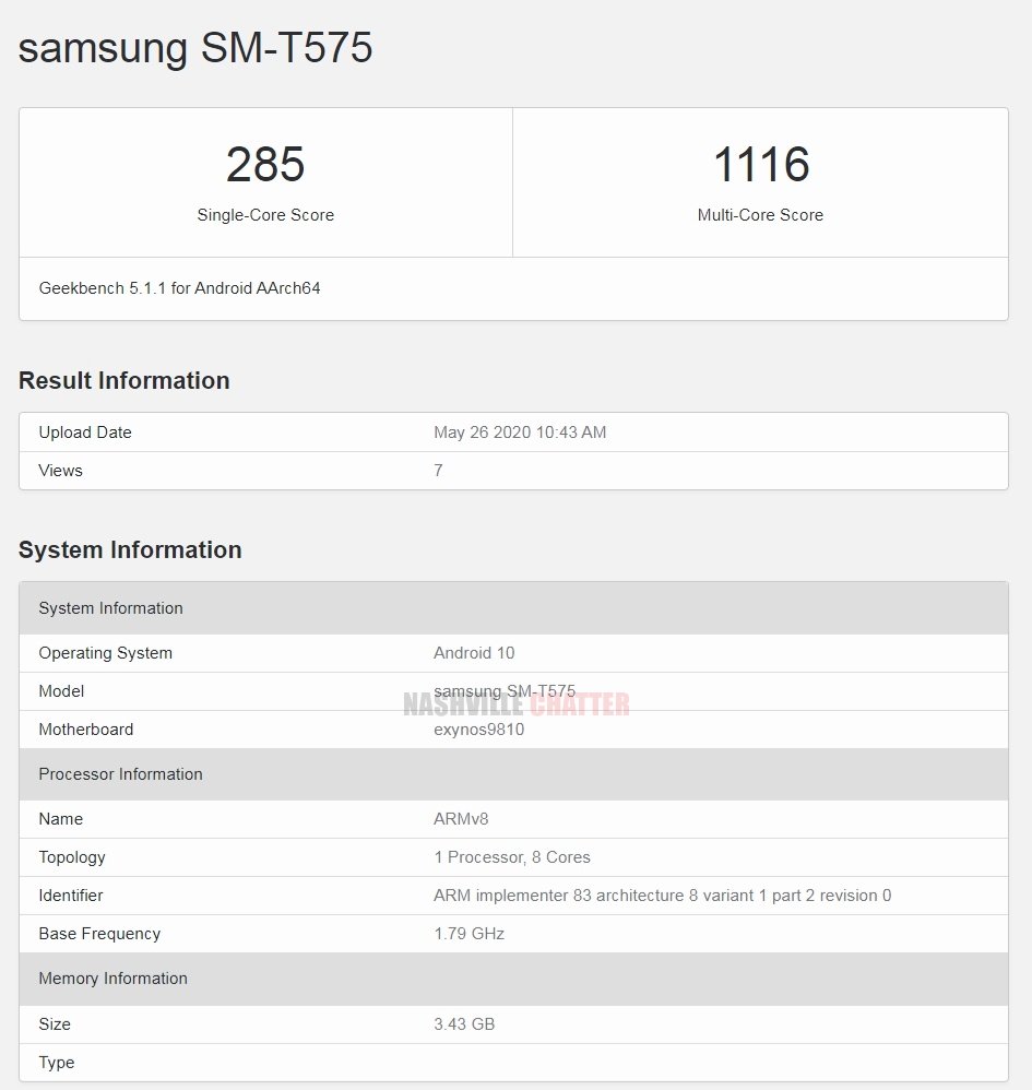 Samsung выпустит планшет на чипе Exynos 9810