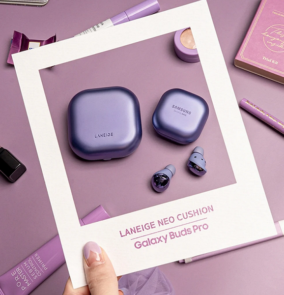 Samsung выпустила наушники Galaxy Buds Pro Laneige Neo Cushion Edition