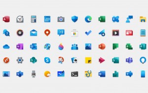 Microsoft начинает внедрять обновленные иконки в Windows 10