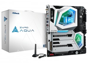 Представлена топовая системная плата ASrock Z490 Aqua