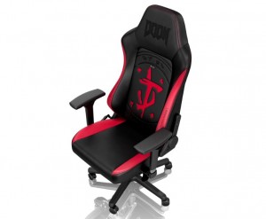 Noblechairs выпустила игровое кресло на тему игры DOOM Edition