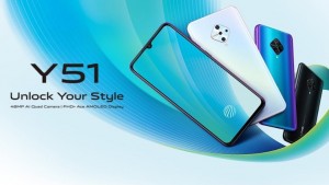 Новый Vivo Y51 получил AMOLED-дисплей и квадрокамеру