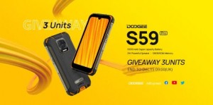 Doogee S59 Pro с аккумулятором 10050 мАч за 199 долларов