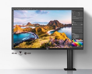 LG представила 32-дюймовый монитор UltraFine Display Ergo 4K