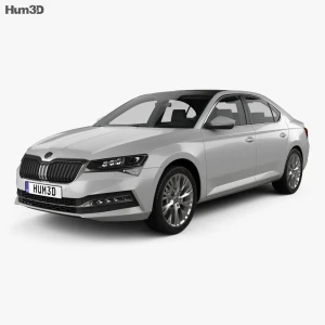 Опубликованы фотографии лифтбека Skoda Superb нового поколения