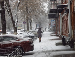 В городе обещают снегопад