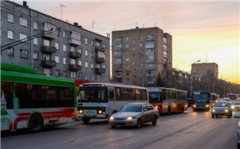 В Красноярске снова ищут портящие воздух автобусы