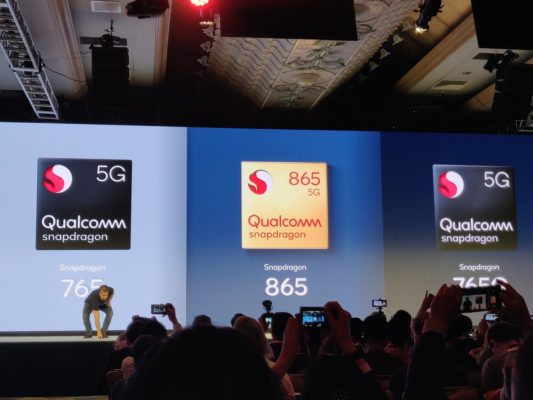 Новые процессоры Qualcomm: Snapdragon 765 и 765G с 5G и мощнейший 865