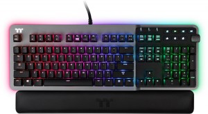 Thermaltake представила две новые клавиатуры TK5 RGB и W1 Wireless