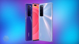 Смартфон Huawei Nova 7 Pro позирует на новом рендере