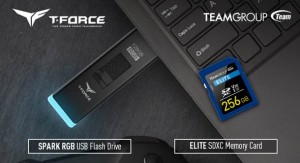 TEAMGROUP представила T-FORCE SPARK RGB USB и карту памяти ELITE SDXC