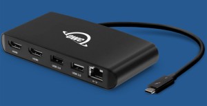 OWC Thunderbolt 3 mini Dock док-станция c поддержкой двух мониторов с 4К разрешением