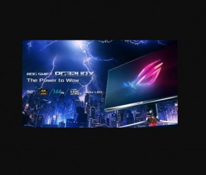 Игровой монитор Asus PG32UQX с 32-дюймовым дисплеем 4K 144 Гц