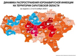 В Саратове зафиксировано больше 10,5 тысячи случаев COVID-19