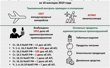 Красноярцы стали в 1,5 раза чаще прилетать из-за рубежа с контрафактом. Таможня опубликовала список запрещёнки