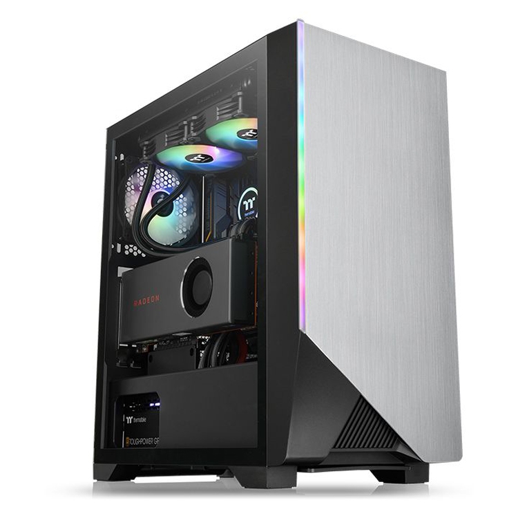 Thermaltake H550 TG ARGB: корпус с оригинальной лицевой панелью и подсветкой