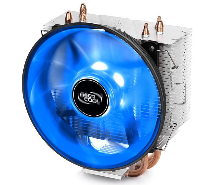 Кулер Deepcool Gammaxx 300 B имеет высоту 135,5 мм