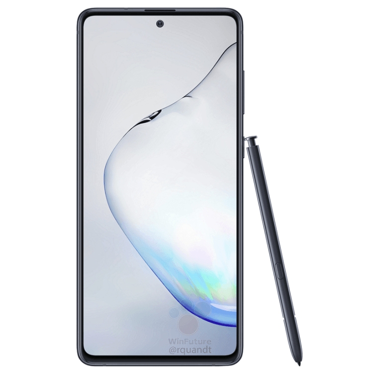 Смартфон Samsung Galaxy Note 10 Lite красуется на рендерах в разных цветах