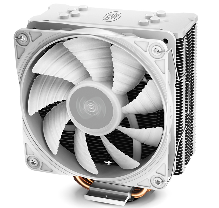 Deepcool Gammaxx GTE V2 White: кулер в белом дизайне с подсветкой