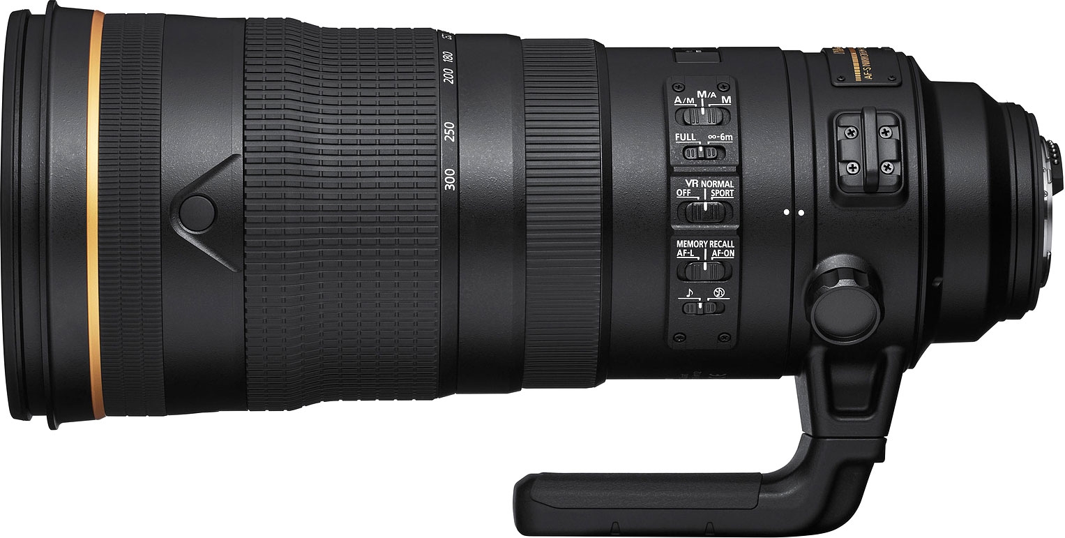 Nikon AF-S 120–300 мм F2.8E FL ED SR VR выйдет в следующем месяце за $9500