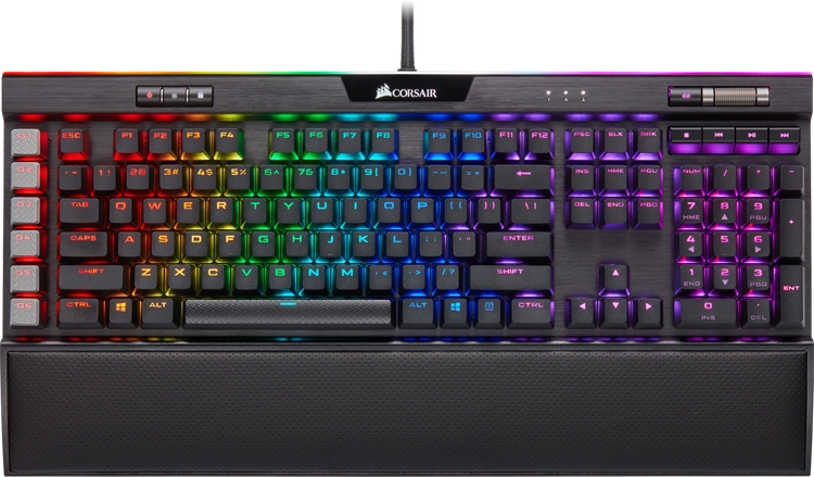 Corsair K95 RGB Platinum XT: клавиатура с индивидуальной RGB-подсветкой кнопок