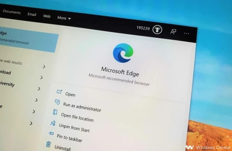 Вышел браузер Microsoft Edge 80