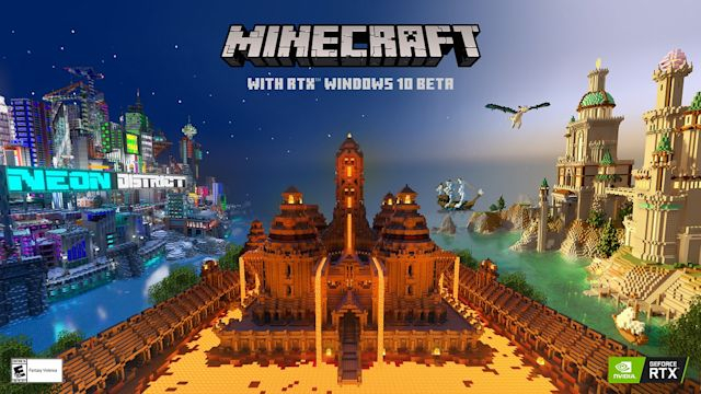 Бета-версия Minecraft с поддержкой RTX выйдет на ПК на этой неделе