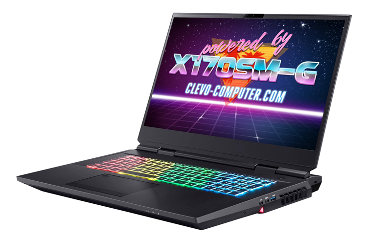 Игровой ноутбук Clevo X170SM-G будет оснащен Core i9-10900K и GeForce RTX 2080 SUPER