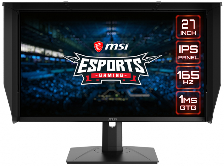 Игровой 165-Гц монитор MSI Optix PAG272QR2 обладает поддержкой FreeSync Premium