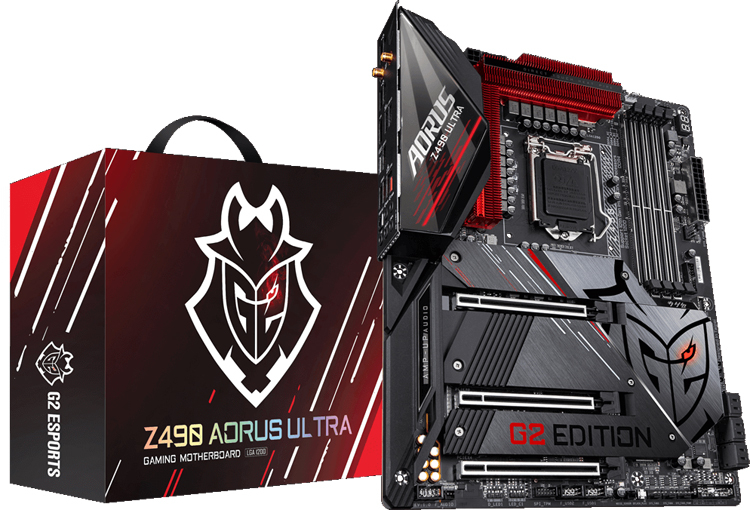 Плата GIGABYTE Z490 Aorus Ultra G2 предназначена для мощных игровых станций