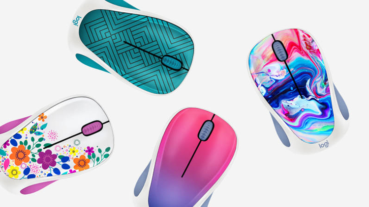 Мыши Logitech Design Collection имеют необычное оформление