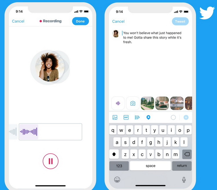 В Twitter теперь можно публиковать голосовые твиты
