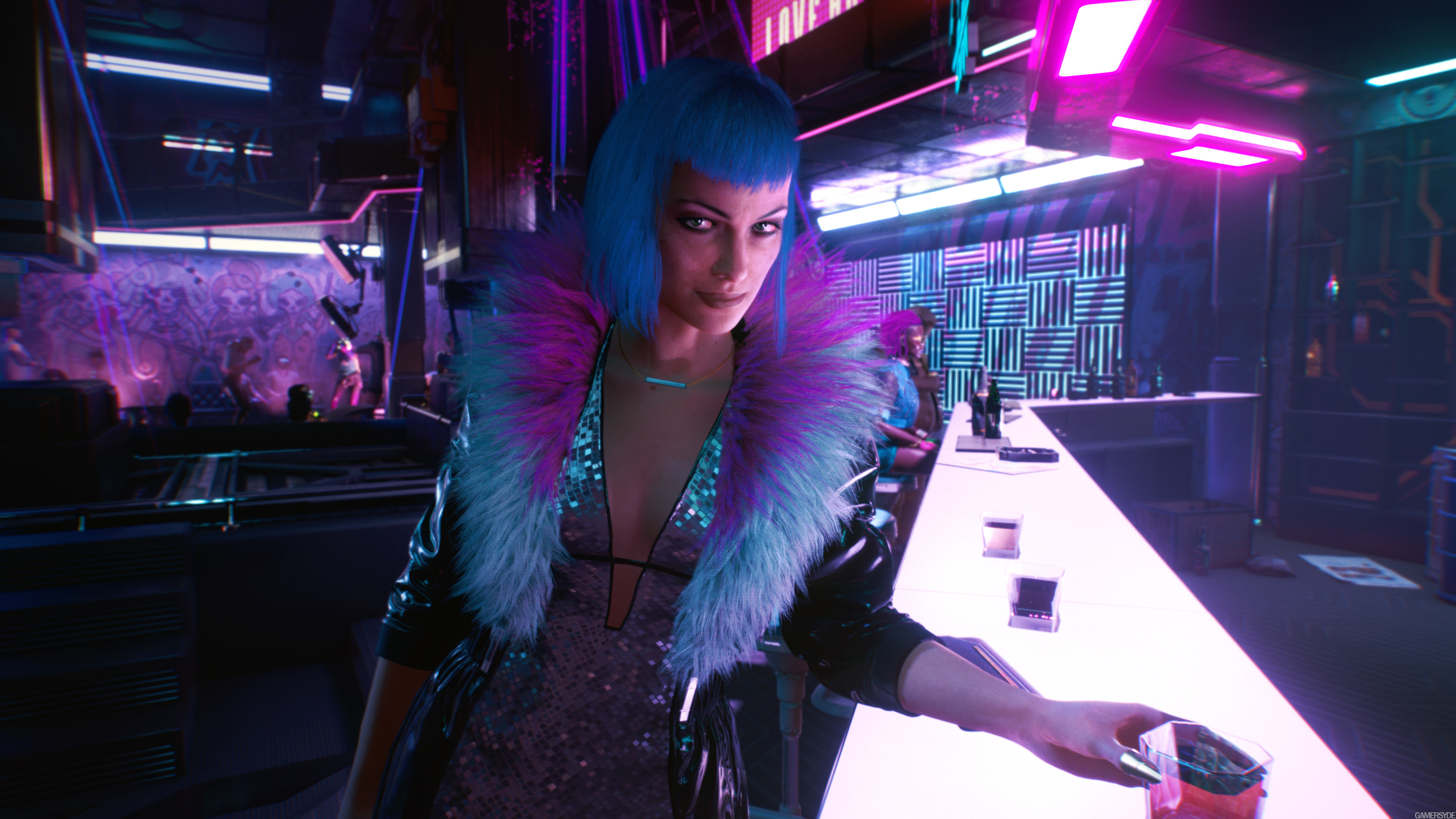 Персонажи: Эвелин Паркер — актриса из мира Cyberpunk 2077, мечтавшая о карьерном росте