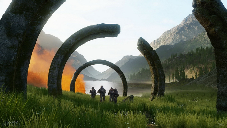 Действие Halo Infinite развернётся на Зета-кольце, где когда-то жили люди