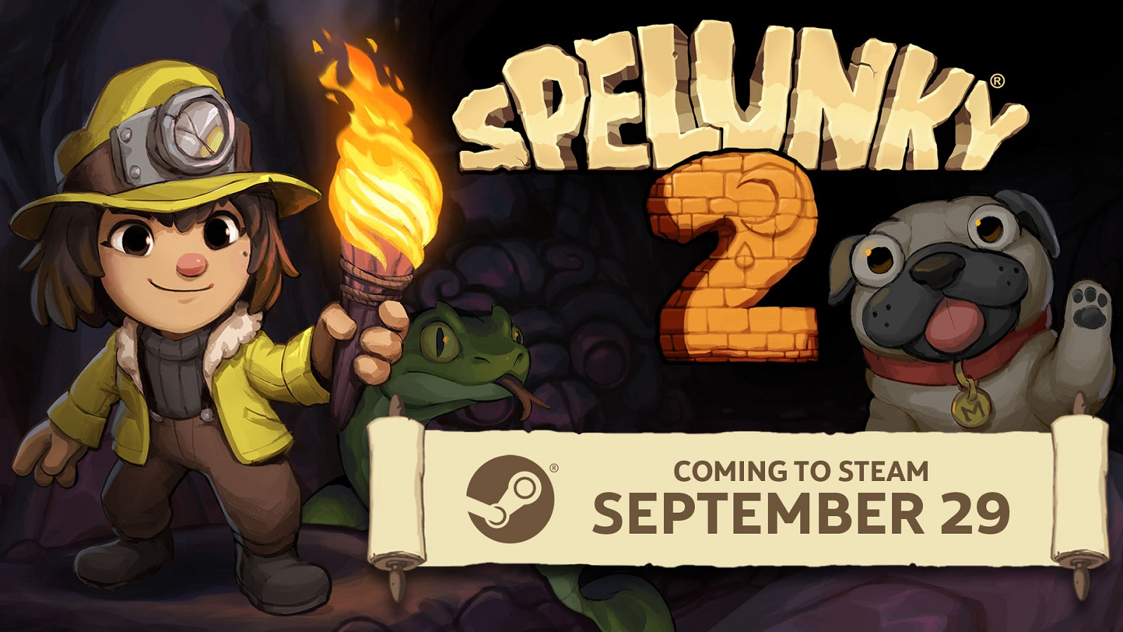 Spelunky 2 пробудет эксклюзивом PS4 две недели — ПК-версия выйдет 29 сентября