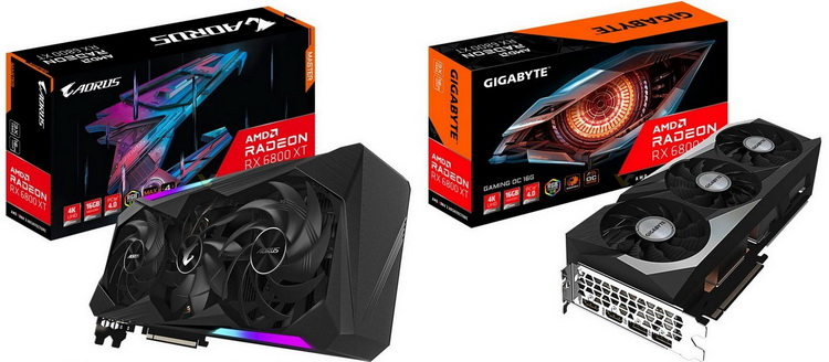 Gigabyte представила огромные Radeon RX 6800 и RX 6800 XT в версиях Aorus Master и Gaming OC