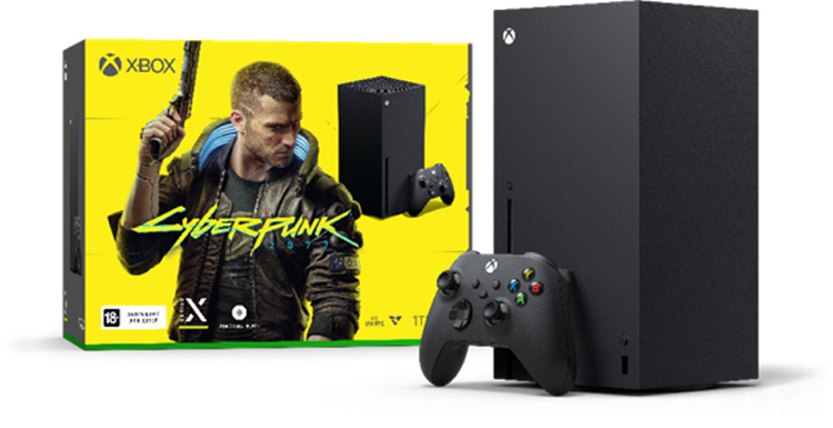 Xbox Series X в комплекте с Cyberpunk 2077 выйдет в России уже 10 декабря