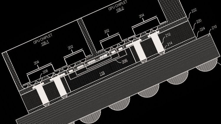 Судя по патенту, AMD собирается применить чиплеты в видеокартах, несмотря на трудности