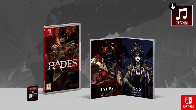 Hades получит физическое издание с энциклопедией персонажей для Nintendo Switch