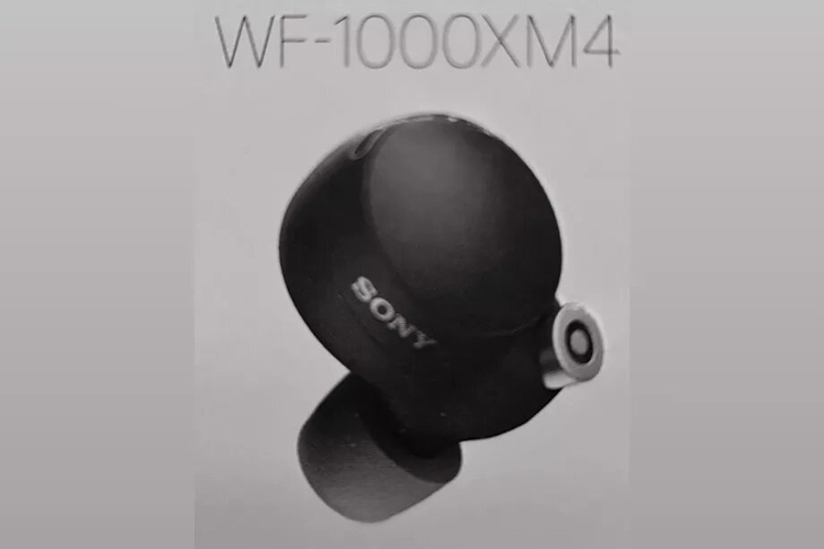 Sony готовит TWS-наушники WF-1000XM4 с новым дизайном, следует из шпионского фото