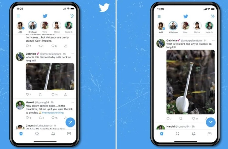 Превью изображений в постах Twitter теперь отображаются целиком