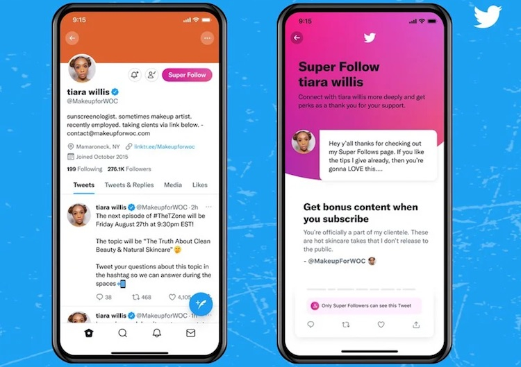 Twitter запустил «Супер подписки» — эксклюзивный контент за ежемесячную плату