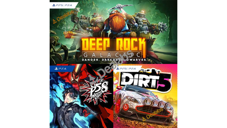 Слухи: Deep Rock Galactic, DiRT 5 и Persona 5 Strikers войдут в следующую подборку PS Plus