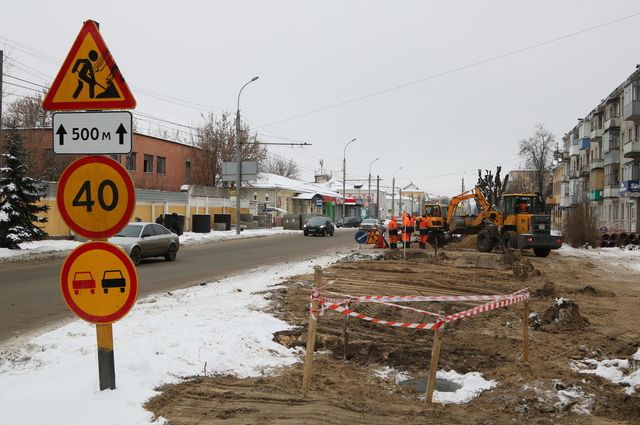 В Бежицком районе Брянска строят ливневую канализацию