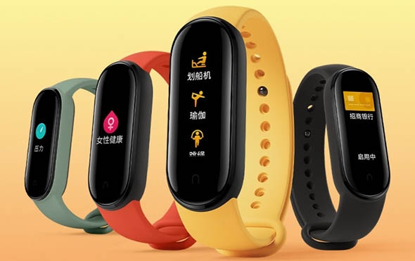 В интернете засветилось промо-фото Mi Band 5, демонстрирующее расцветки