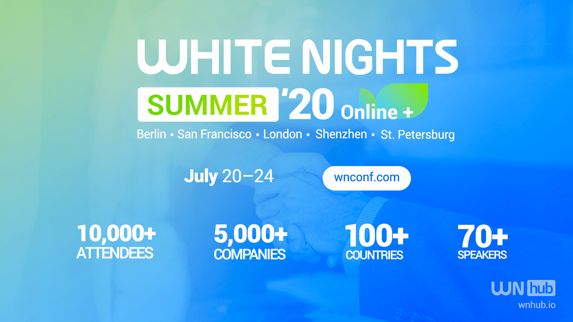 Анонсирован пятидневный онлайн-ивент White Nights Summer 2020. Ожидается 10 тысяч человек