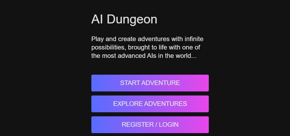 Создатели текстовой песочницы AI Dungeon, в которой сюжеты генерирует ИИ, привлекли $3,3 млн