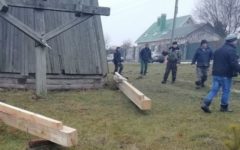 В Овстуге отремонтировали ветряную мельницу