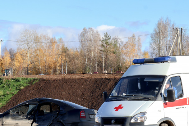 Три человека погибли в лобовой аварии у Нарядово